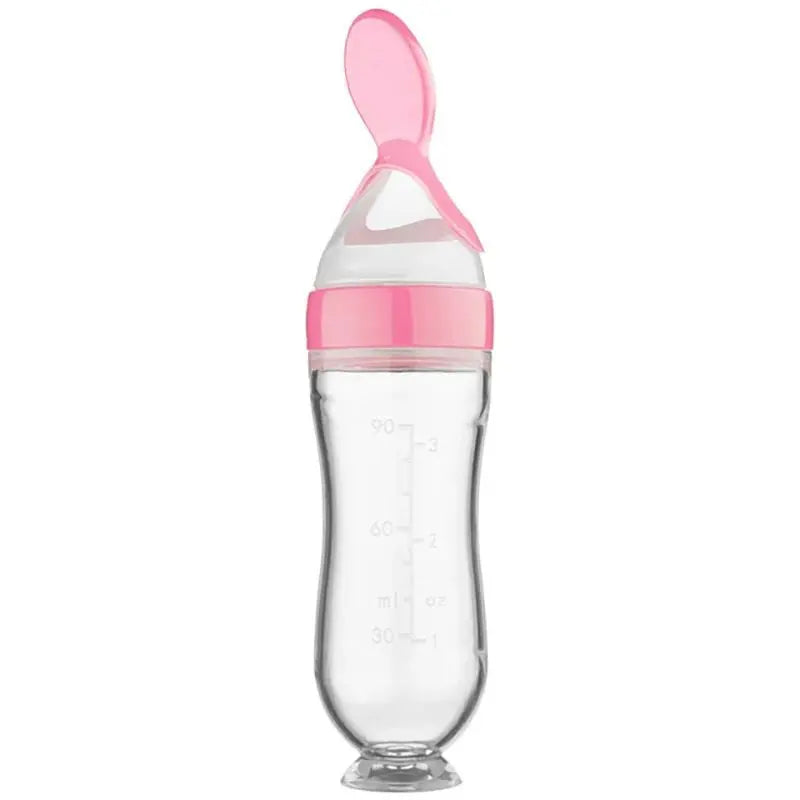 Biberon Cuillère - Pratique et Facile pour Nourrir Bébé | rose